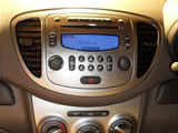 The car has AUX as well as USB port for the sound system