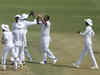 India suffer batting collapse to get all out for 367, lead by 56 runs