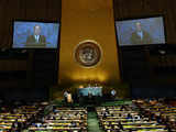 General Assembly at the United Nations headquarters