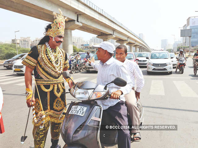 Yamraja giving safety lessons