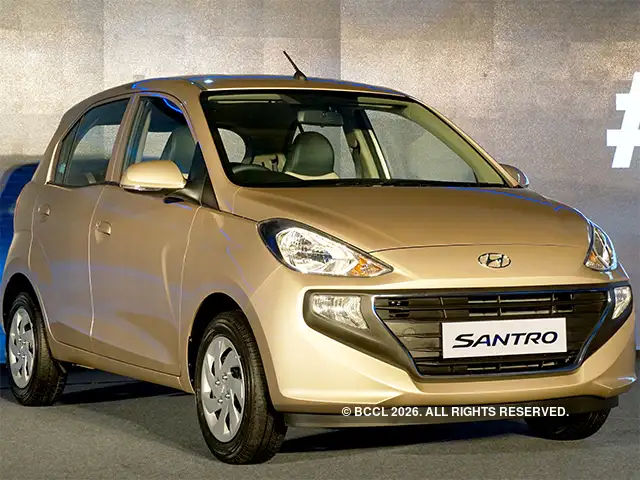 Hyundai Santro makes comeback in India - A big comeback | The Economic ...