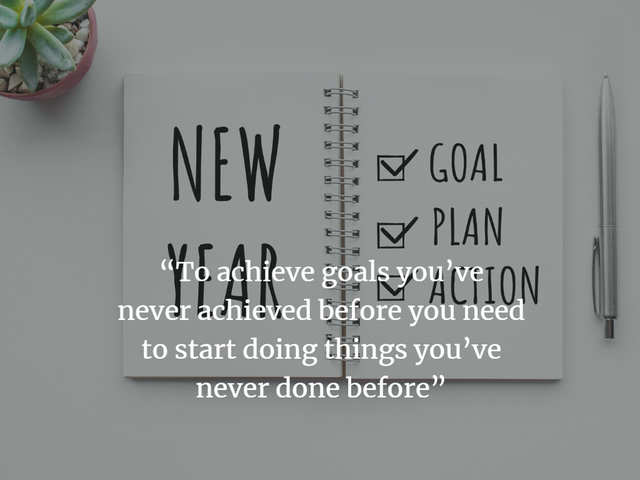 The Key To Achieving New Goals