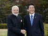 Prime Minister Narendra Modi meets his Japanese counterpart Shinzo Abe