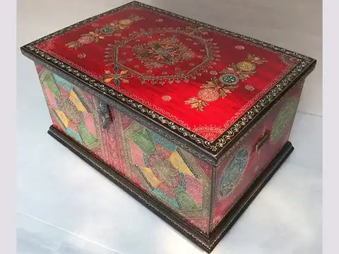 ​Jodhpuri wooden chest