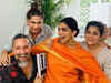 To new beginnings: Deepika glows in orange Sabyasachi ensemble for pre-wedding puja