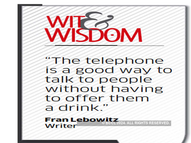 Quote by Fran Lebowitz