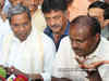 Congres-JDS celebrate Diwali after winning 4 out of 5 seats in Karnataka bypolls