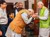 PM Modi meets LK Advani on his 91st birthday