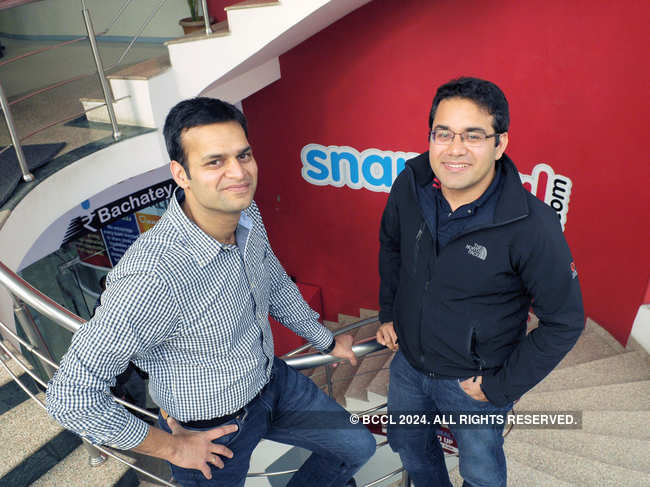 Snapdeal cofounders Rohit Bansal and Kunal Bahl