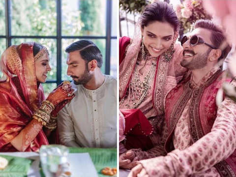 Ranveer Singh And The Bhavnanis - A Vision In Matching Rohit Bal At Wedding  Reception