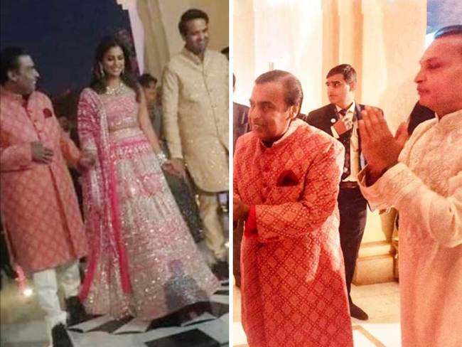 Isha Anand Sangeet Bride To Be Stuns In Pink Nita Ambani Dedicates