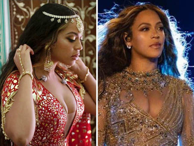Beyonce looks ethereal at Isha Ambani's pre-wedding bash