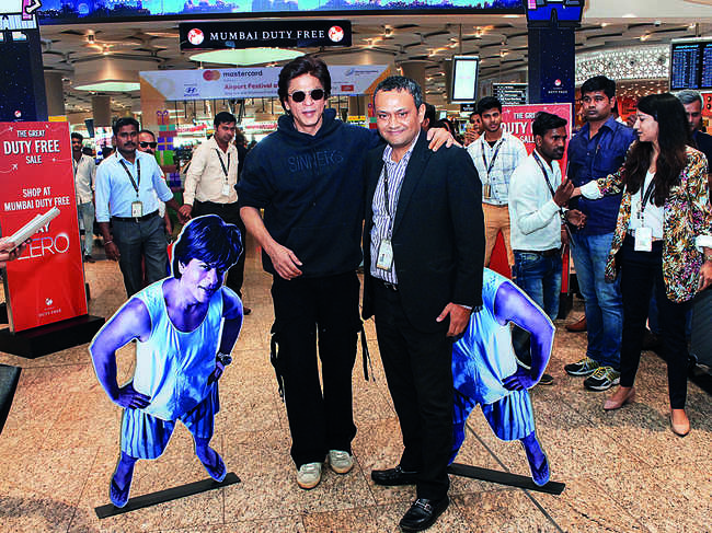 SRK with Manishi Sanwal