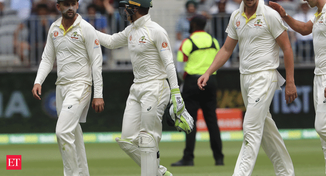Perth Test Perth Test Indian collapse gives Australia 43run lead