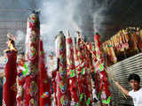 Giant incense sticks