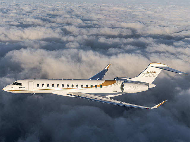 is the global 7500 london city certified