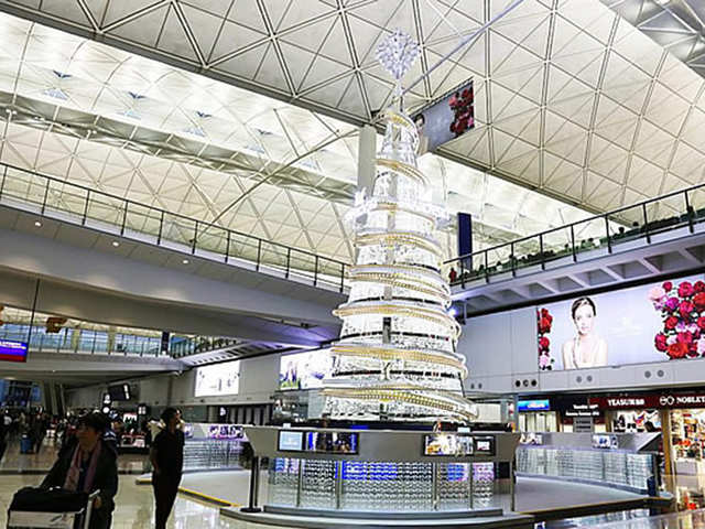 ​Swarovski crystal Christmas tree, Hong Kong - $1.8 million