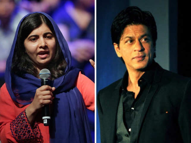 Image result for Malala praises SRK, 'Zero'