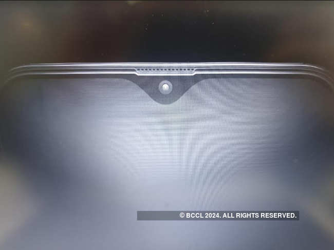 Samsung Infinity V display: Exclusive: Leaked images show Samsung M series  to have waterdrop-style notch, Infinity V display - The Economic Times