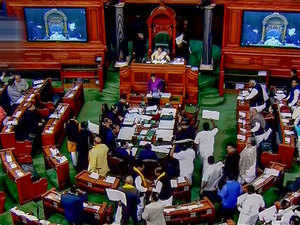 LS adjourned till noon amid protests over various issues