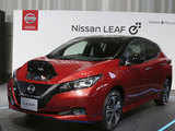 Nissan unveils new electric car LEAF e+