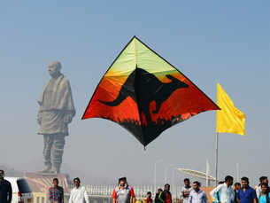 Skies become colourful as Gujarat celebrates kite festival 'Makar Sankranti'