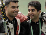 Gagan Narang and Abhinav Bindra