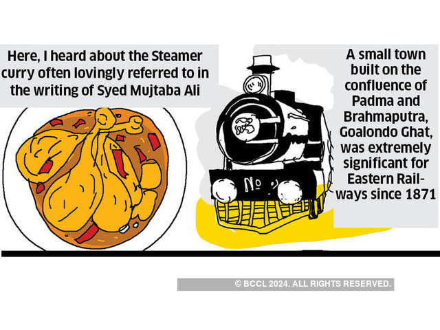 The steamer curry 