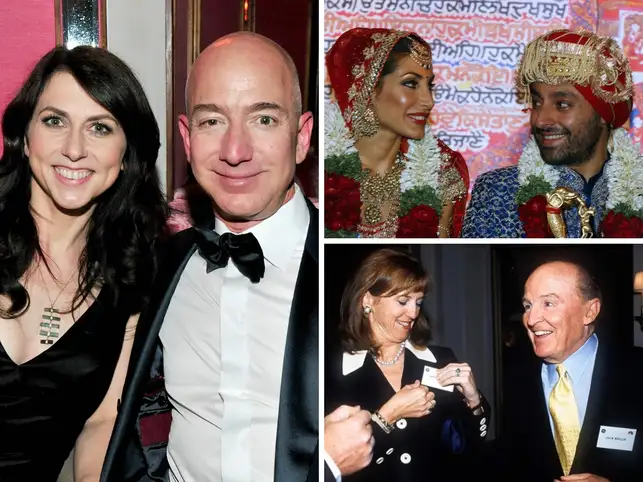 Goodbyes are hard. For the rich and famous, calling it quits with the partner is tragic, and can also make a dent in the pocket as well.
Recent times have seen some shocking and unexpected divorces which created headlines for days, even weeks.
Here's a round-up of 8 such high-profile divorces that came out of nowhere. Goodbyes are hard. For the rich and famous, calling it quits with the partner is tragic, and can also make a dent in the pocket as well.
Recent times have seen some shocking and unexpected divorces which created headlines for days, even weeks.
Here's a round-up of 8 such high-profile divorces that came out of nowhere.