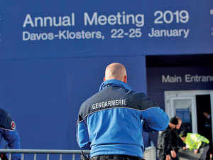 Year of reckoning follows men, & one woman, to Davos