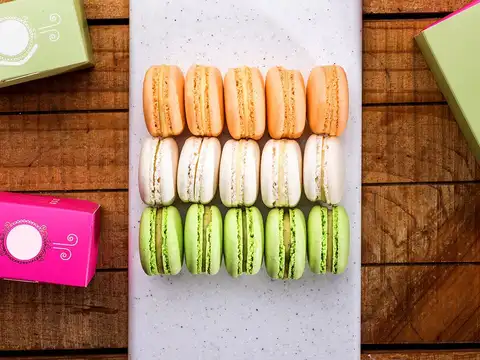 Tricolour Macaroons