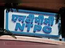 A signboard of NTPC (National Thermal Power Corporation Limited) is seen outside its office in Mumbai