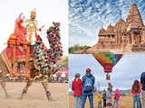 Desert Festival in Jaisalmer or Khajuraho dance event: February is all about fun & colours