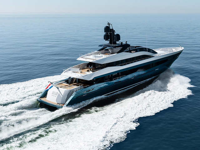 Best Exterior Styling Motor Yachts 40m To 59m Irisha By Heesen Yachts Thinking Of A Yacht Getaway A Look At 6 Of The World S Finest The Economic Times