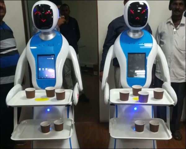 Watch Robots Serve Food At This Hyderabad Restaurant - 