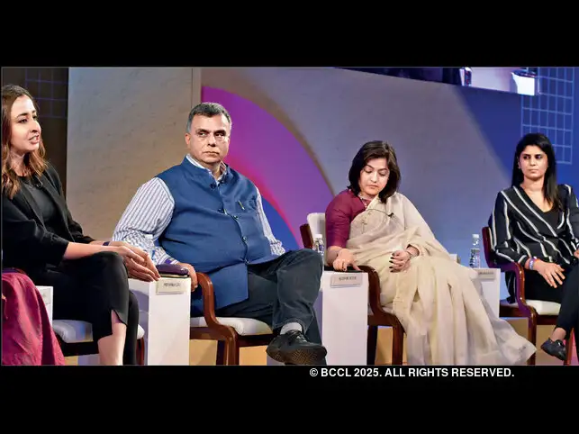 (From left) Priyanka Gill, Sudhir Sethi, Saloni Malhotra and Anjana Reddy