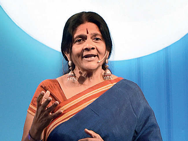 Chetna Sinha, founder of Mann Deshi Mahila Sahakari Bank