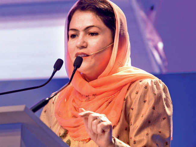 Fawzia Koofi, Afghanistan’s first woman member of parliament