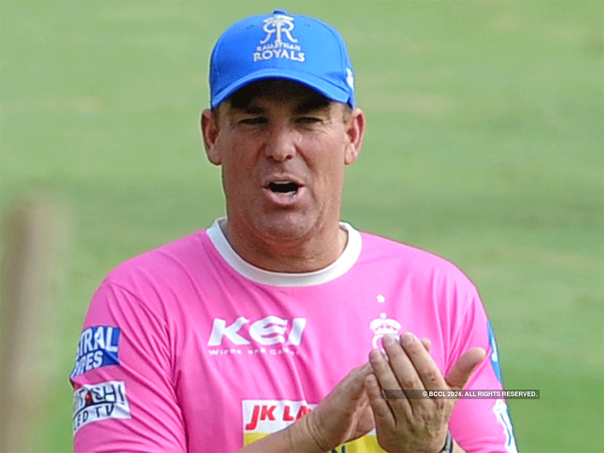 Rajasthan Royals Shane Warne Named Rajasthan Royals Brand Ambassador - 