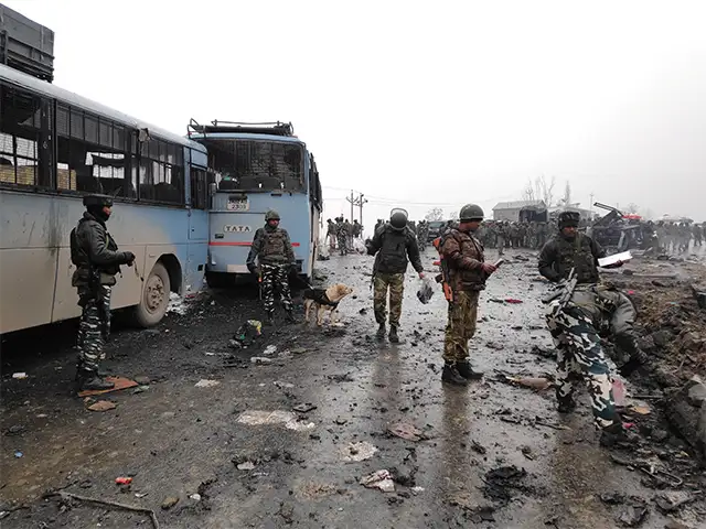 Image result for pulwama attack