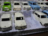 Minature models of Trabant