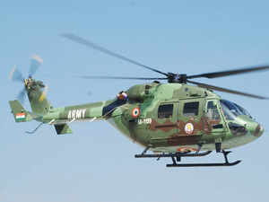 HAL delivers first three Dhruv helicopters to Indian Army
