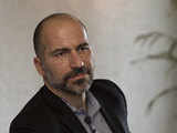 Not all work: Uber CEO Dara Khosrowshahi finally defied his Twitter bio and took out some time to play