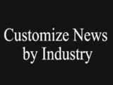 How to customize ET News By Industry section? 