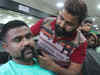   The stylized beard of Abhinandan Varthaman 