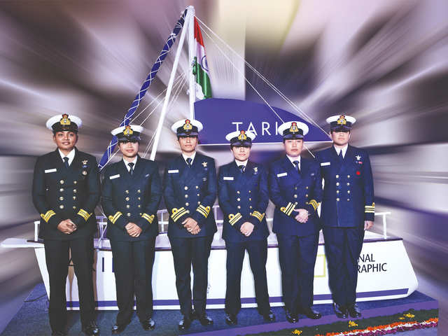Indian Navy's sailing vessel Tarini