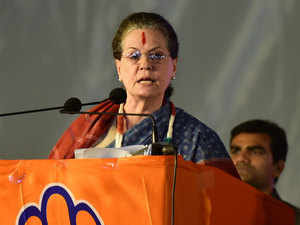 Sonia Gandhi accuses PM Modi of playing 'victim card'