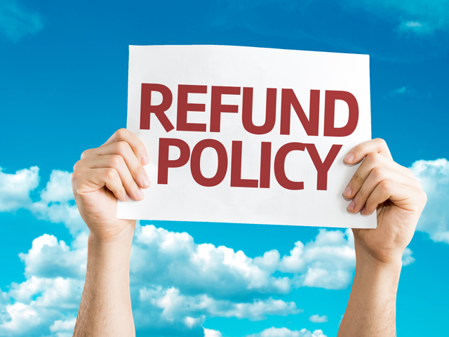 ​What is refunded?