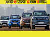 Auto car show: Ford Ecosport vs Maruti Suzuki Vitara Brezza vs Tata Nexon vs Mahindra Xuv 300 Comparison review