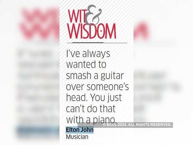 quote by Elton John